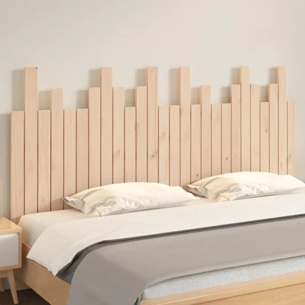 VidaXL Tête De Lit Murale 166x3x80 Cm Bois Massif De Pin qualité d’originales 3