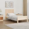 Top ventes VidaXL Tête De Lit Murale 95,5x3x60 Cm Bois Massif De Pin 19