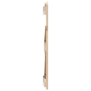 Top ventes VidaXL Tête De Lit Murale 95,5x3x60 Cm Bois Massif De Pin 13