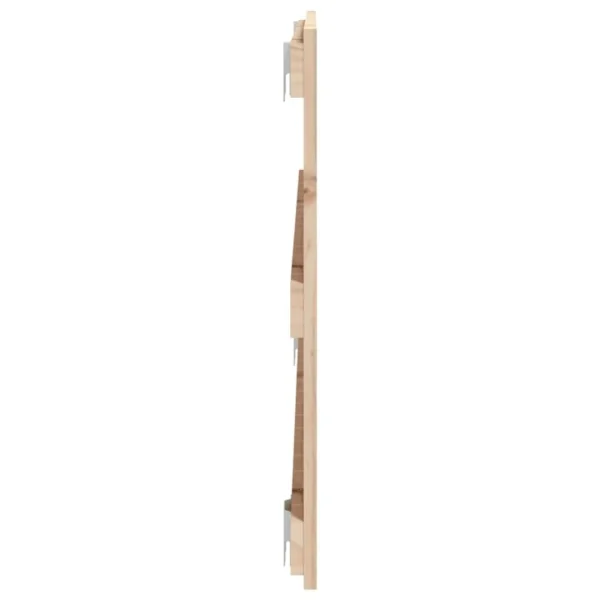 Top ventes VidaXL Tête De Lit Murale 95,5x3x60 Cm Bois Massif De Pin 5