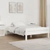 vente luxe pas cher VidaXL Tête De Lit Murale Blanc 127,5x3x60 Cm Bois Massif De Pin 17