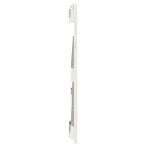 vente luxe pas cher VidaXL Tête De Lit Murale Blanc 127,5x3x60 Cm Bois Massif De Pin 13