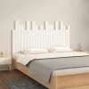 VidaXL Tête De Lit Murale Blanc 140x3x80 Cm Bois Massif De Pin Prestation Et Rapide 16