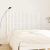 VidaXL Tête De Lit Murale Blanc 159,5x3x110 Cm Bois Massif De Pin mode pas cher 17