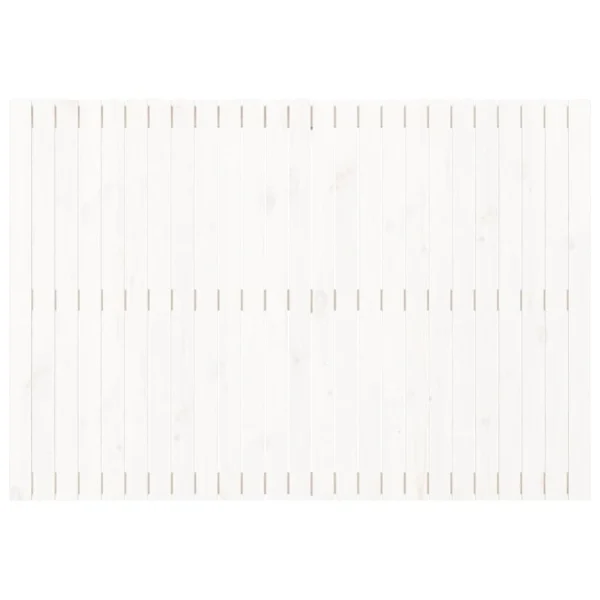 VidaXL Tête De Lit Murale Blanc 159,5x3x110 Cm Bois Massif De Pin mode pas cher 4