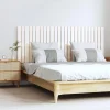 VidaXL Tête De Lit Murale Blanc 159,5x3x60 Cm Bois Massif De Pin grossiste en ligne 19