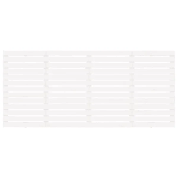 Protections acheteurs VidaXL Tête De Lit Murale Blanc 186x3x91,5 Cm Bois Massif De Pin 4