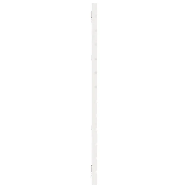 Protections acheteurs VidaXL Tête De Lit Murale Blanc 186x3x91,5 Cm Bois Massif De Pin 5