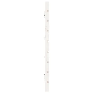 VidaXL Tête De Lit Murale Blanc 206x3x63 Cm Bois Massif De Pin prix pas cher 13