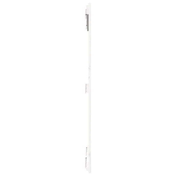VidaXL Tête De Lit Murale Blanc 82,5x3x110 Cm Bois Massif De Pin vente en ligne 5