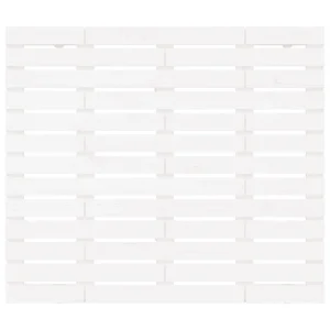 VidaXL Tête De Lit Murale Blanc 96x3x91,5 Cm Bois Massif De Pin acheter en ligne 11