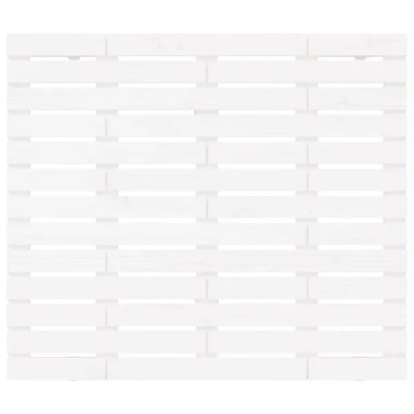 VidaXL Tête De Lit Murale Blanc 96x3x91,5 Cm Bois Massif De Pin acheter en ligne 4