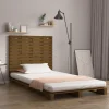 magasin pas cher VidaXL Tête De Lit Murale Marron Miel 141x3x91,5 Cm Bois Massif De Pi… 17