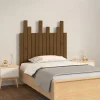 VidaXL Tête De Lit Murale Marron Miel 82,5x3x80 Cm Bois Massif De Pin achat 17