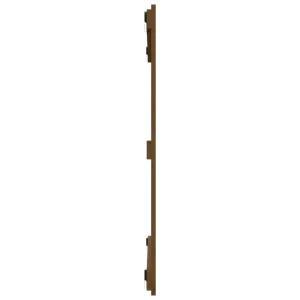 VidaXL Tête De Lit Murale Marron Miel 95,5x3x90 Cm Bois Massif De Pin jusqu'à 13