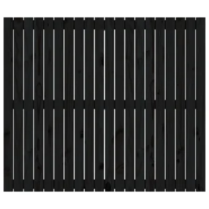 VidaXL Tête De Lit Murale Noir 127,5x3x110 Cm Bois Massif De Pin Boutique officielle 11