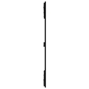 VidaXL Tête De Lit Murale Noir 127,5x3x110 Cm Bois Massif De Pin Boutique officielle 13