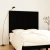 VidaXL Tête De Lit Murale Noir 140x3x110 Cm Bois Massif De Pin Top ventes 17