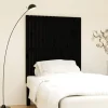 VidaXL Tête De Lit Murale Noir 95,5x3x110 Cm Bois Massif De Pin boutique 19