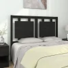 VidaXL Tête De Lit Noir 125,5x4x100 Cm Bois Massif De Pin en france 17
