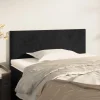 le grand escompte VidaXL Tête De Lit Noir 90x5x78/88 Cm Velours 19