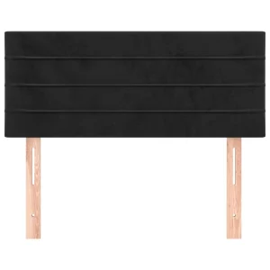 VidaXL Tête De Lit Noir 90x5x78/88 Cm Velours Boutique 11