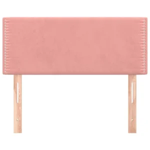 VidaXL Tête De Lit Rose 80x5x78/88 Cm Velours a Prix Discount 11