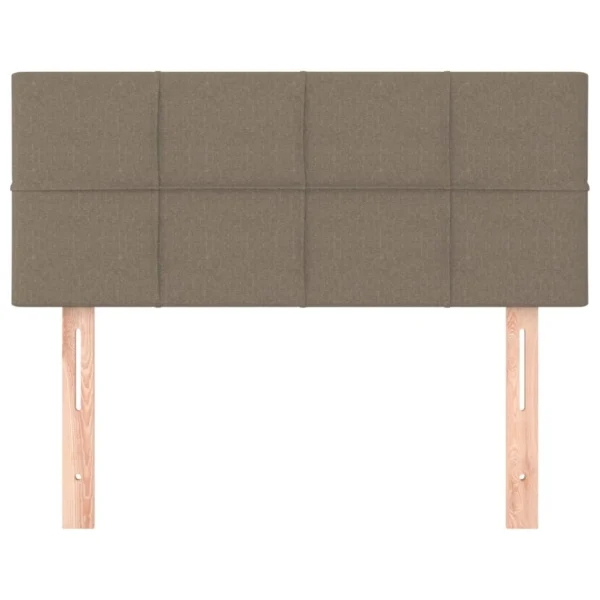 prix de gros VidaXL Tête De Lit Taupe 100x5x78/88 Cm Tissu 4