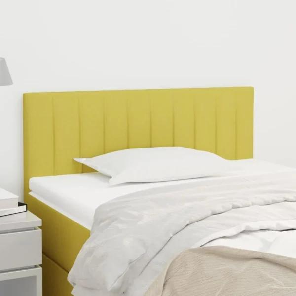 VidaXL Tête De Lit Vert 100x5x78/88 Cm Tissu soldes en ligne 1