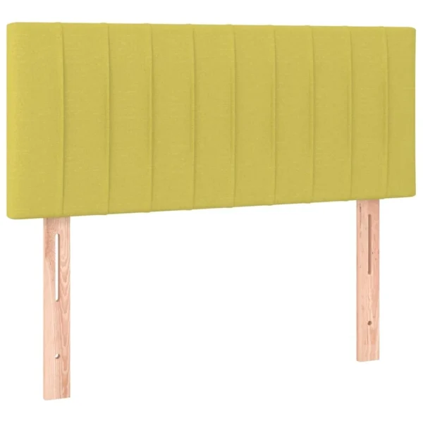 VidaXL Tête De Lit Vert 100x5x78/88 Cm Tissu soldes en ligne 3
