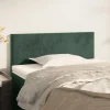 VidaXL Tête De Lit Vert Foncé 80x5x78/88 Cm Velours marque pas cher 19