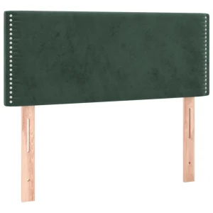 VidaXL Tête De Lit Vert Foncé 90x5x78/88 Cm Velours remise en ligne 9