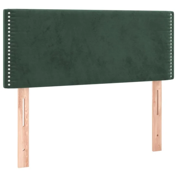 VidaXL Tête De Lit Vert Foncé 90x5x78/88 Cm Velours remise en ligne 3