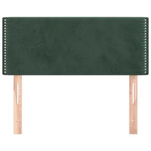 VidaXL Tête De Lit Vert Foncé 90x5x78/88 Cm Velours remise en ligne 11