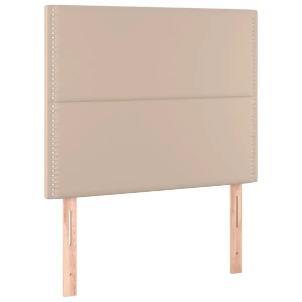 VidaXL Têtes De Lit 2 Pcs Cappuccino 80x5x78/88 Cm Similicuir en ligne vente 3