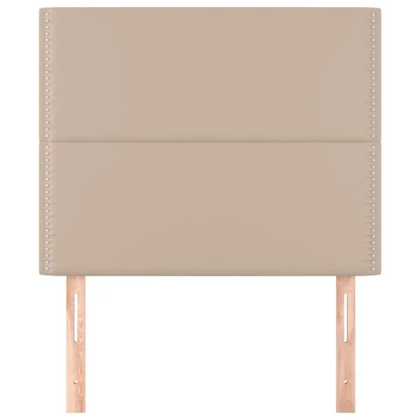 VidaXL Têtes De Lit 2 Pcs Cappuccino 80x5x78/88 Cm Similicuir en ligne vente 4
