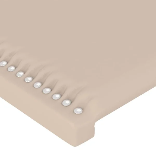 VidaXL Têtes De Lit 2 Pcs Cappuccino 80x5x78/88 Cm Similicuir en ligne vente 5