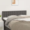 pas cher VidaXL Têtes De Lit 2 Pcs Gris 72x5x78/88 Cm Similicuir 13