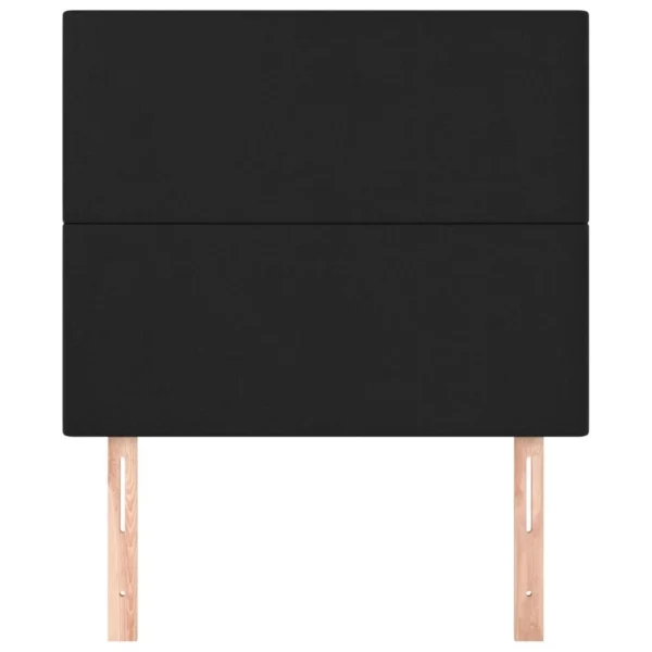 à prix réduits VidaXL Têtes De Lit 2 Pcs Noir 100x5x78/88 Cm Similicuir 4