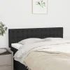 VidaXL Têtes De Lit 2 Pcs Noir 72x5x78/88 Cm Tissu achetez pas cher 14