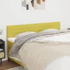 de garantie authentique VidaXL Têtes De Lit 2 Pcs Vert 90x5x78/88 Cm Tissu 19