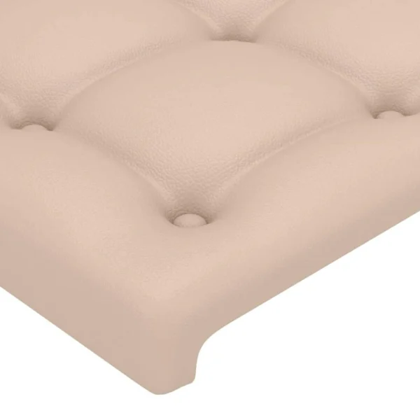 VidaXL Têtes De Lit 4 Pcs Cappuccino 100x5x78/88 Cm Similicuir exclusivement disponibles 5