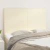 styles dernier cri VidaXL Têtes De Lit 4 Pcs Crème 72x5x78/88 Cm Similicuir 17