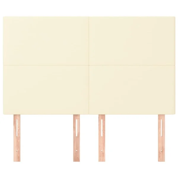 styles dernier cri VidaXL Têtes De Lit 4 Pcs Crème 72x5x78/88 Cm Similicuir 4