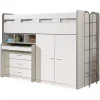 Vipack BONNY Lit Mezzanine 90 X 200 Cm Blanc en ligne 19