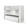 prix pas cher Vipack BONNY Lits Superposés 2 Couchages Compact 80 Blanc 5